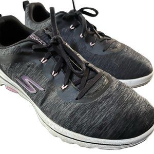 Women's Skechers Go Golf Walk 5‎ Golf Shoes - Black/Pink Size 8